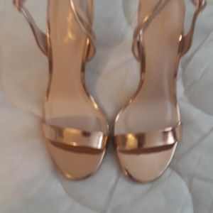 Quipid gold open stilettos. 3 for $25.